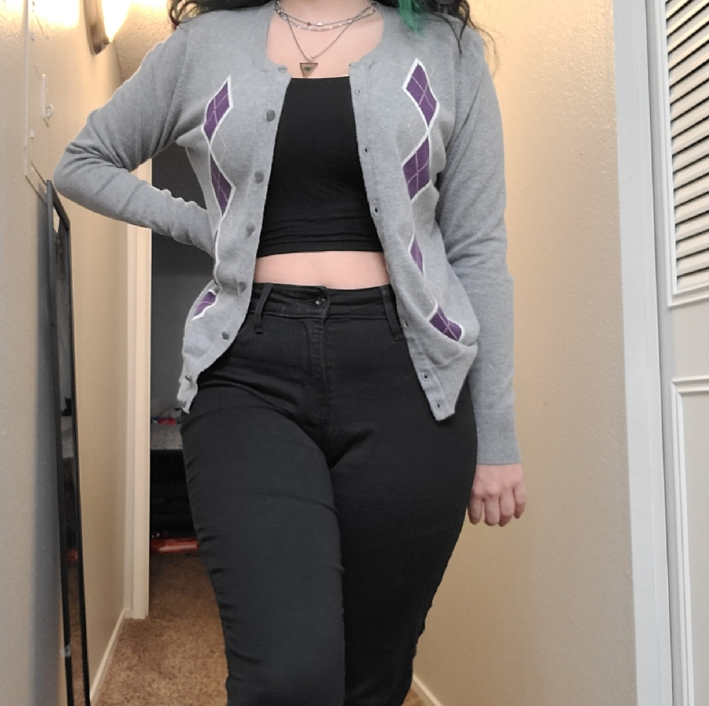 Argyle Cardigan - image 2